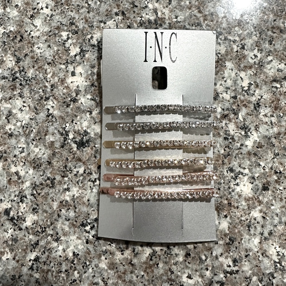 Rhinestone Bobby Pin Set